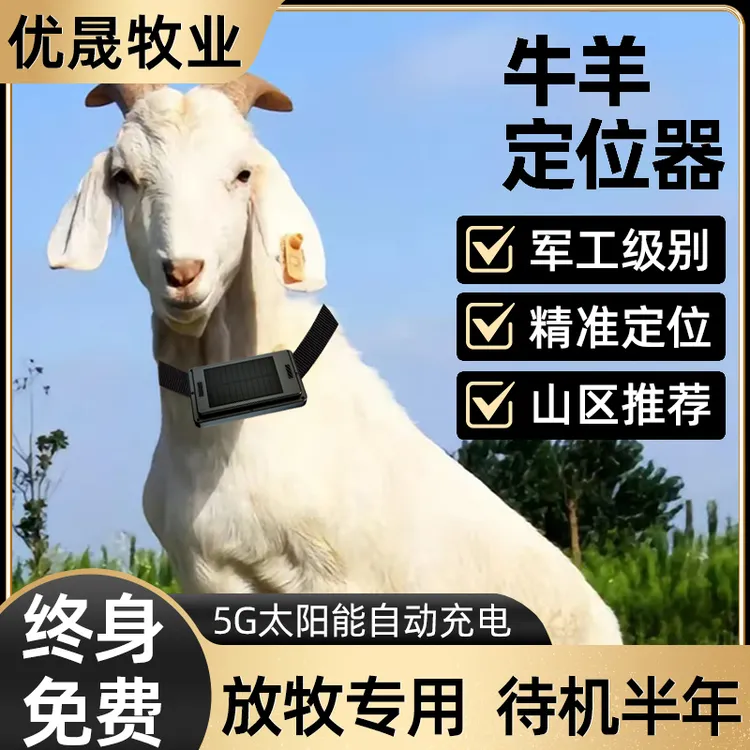 牛羊gps定位器 山区卫星订位器放牧追踪神器追跟动物猪防丢定仪器