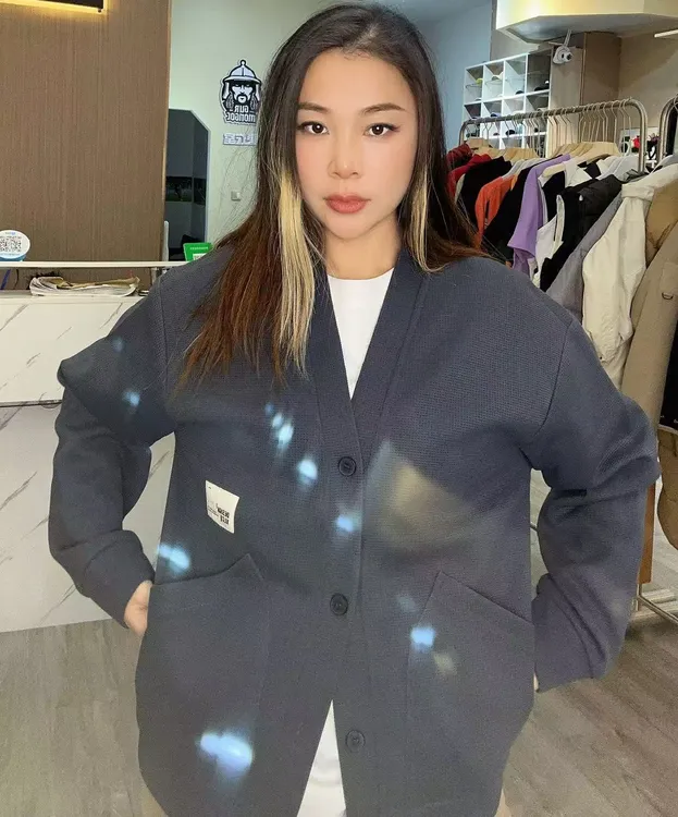 秋冬季毛线外套时尚舒适通用款