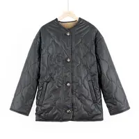 吉米原创-冬季加厚毛毛时尚棉衣外套771213衣长67胸围108