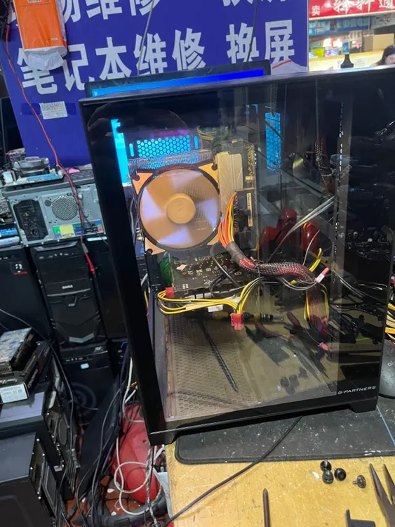二手i510400f游戏电脑主机10605g显卡120+1t硬盘电竞吃鸡永劫设计