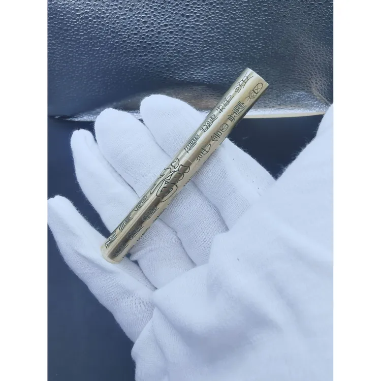 ROWENTA好运达双节棍煤油打火机复古双节棍煤油打火机精雕百福