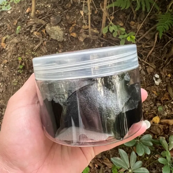 黑胶强力黑胶越南粘性胶水正宗越南胶固态黑胶胶水不干胶胶泥