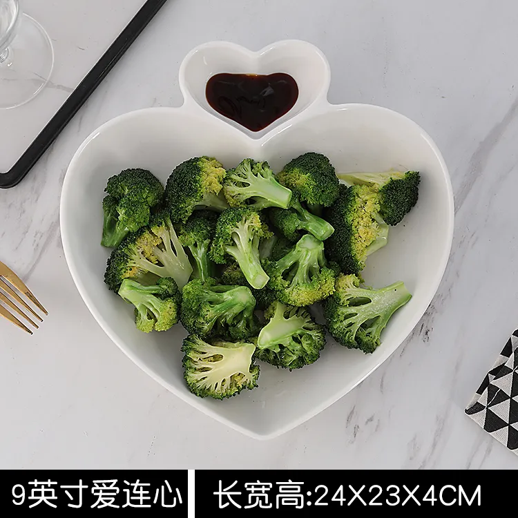 陶瓷饺子盘高温釉下彩家用菜分格盘盘网红微波炉餐具餐厅套装包邮