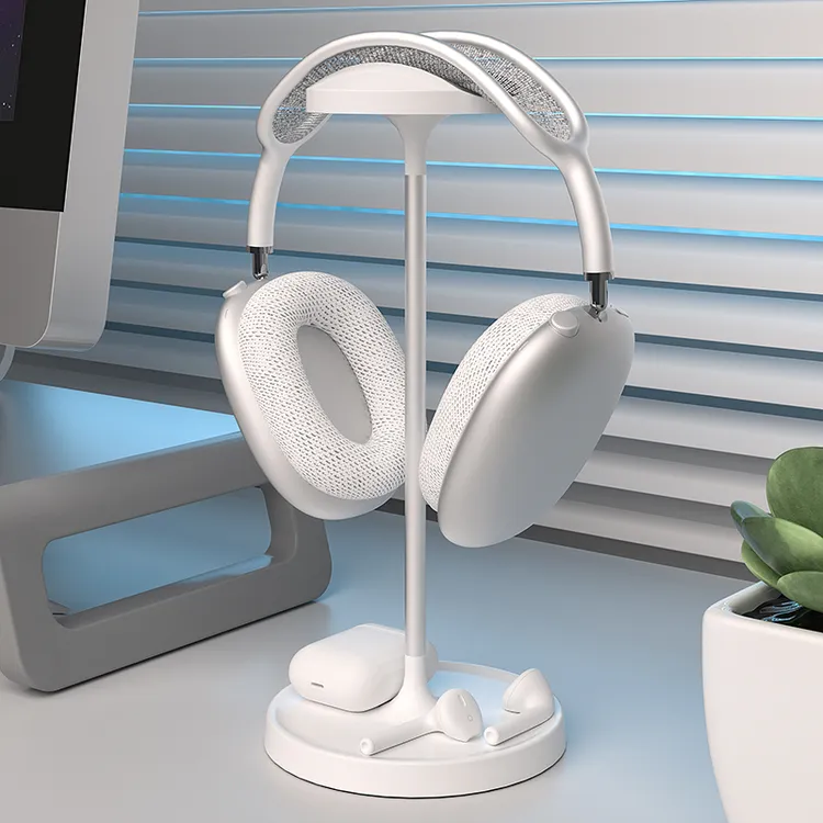 头戴式高级感铝合金耳机支架挂架托架电脑游戏耳麦收纳架桌面支架