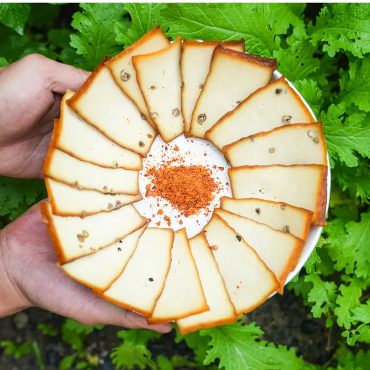 柴火豆干 农家烟熏豆干原味/带花椒 500g