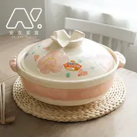 日本进口万古烧山茶花土锅6789号砂锅煲仔饭锅汤锅炖锅煮锅煲粥锅