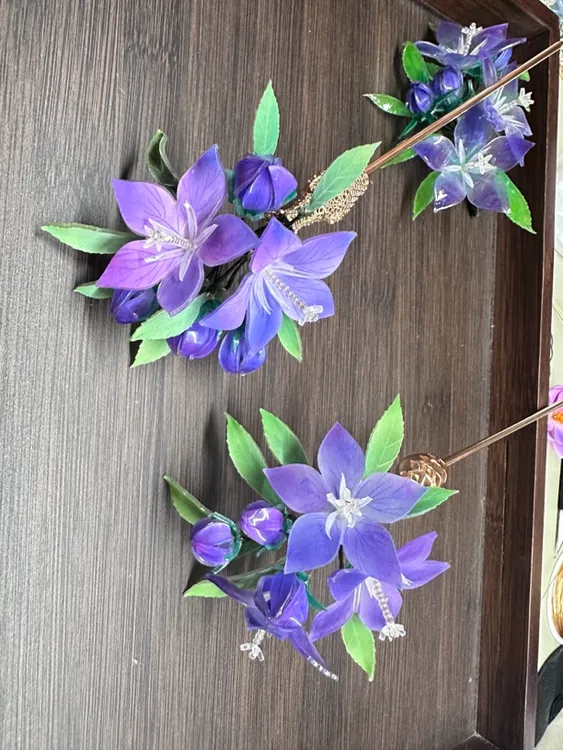 结梗 软簪 现货纯手工时尚发簪