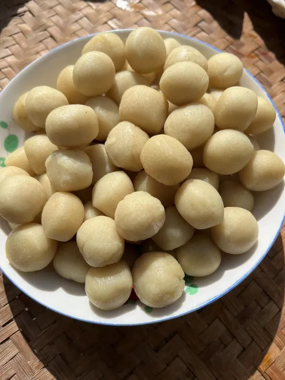 金溪炒团子戴氏婆媳农家手工米团子