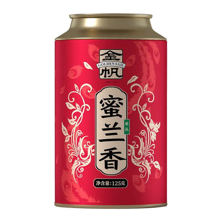 金帆牌凤凰单丛茶125g罐装蜜兰香单枞新茶春茶耐泡单丛凤凰茶
