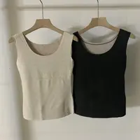 冬季无痕内穿保暖打底背心