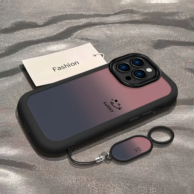 渐变适用苹果13手机壳iPhone13promax新款保护套硅胶全包四角防摔