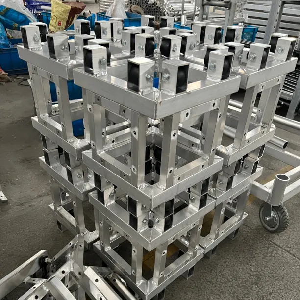 桁架升降系统包含方套横担底座葫芦吊带一套