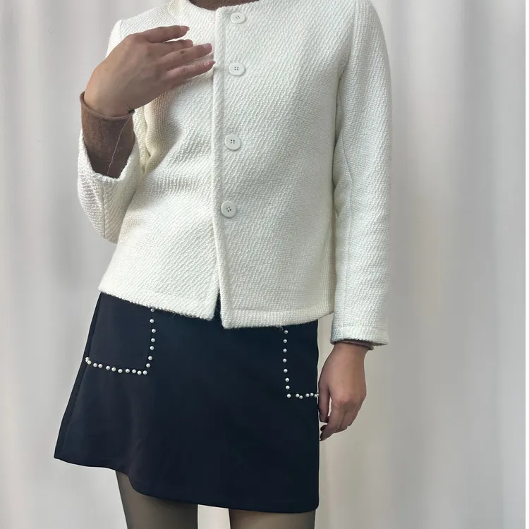 2024春秋韩版爆款气质名媛小香风外套女高级感小个子洋气百搭上衣