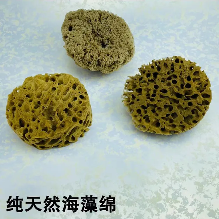 进口天然老海藻绵蜂窝海藻绵三色珠光金银幻彩艺术漆印花施工工具