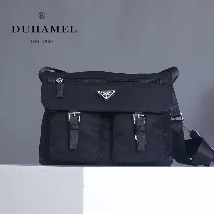 2024新款男士牛津防水尼龙布包单肩包款包学生休闲时尚百搭潮流