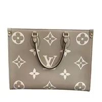 99新 LouisVuitton/路易威登 灵灵子/大象灰onthego芯片24年/手提