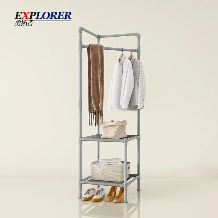 勇拓者Explorer【创造者】家用晒衣转角架落地衣架客厅卧室架收纳