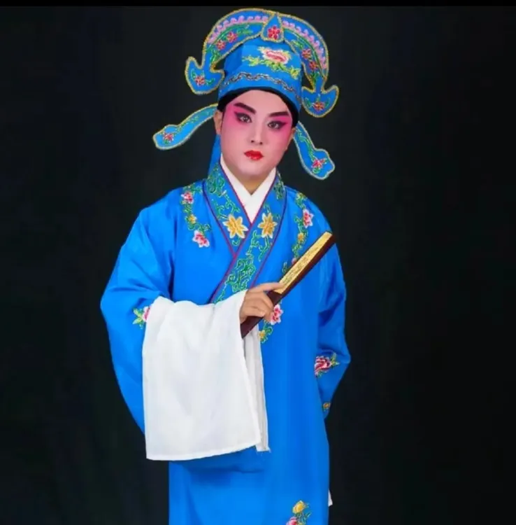 梁山伯祝英台戏服中式小生衣青衣古装戏服装服装传统花旦舞台秀才