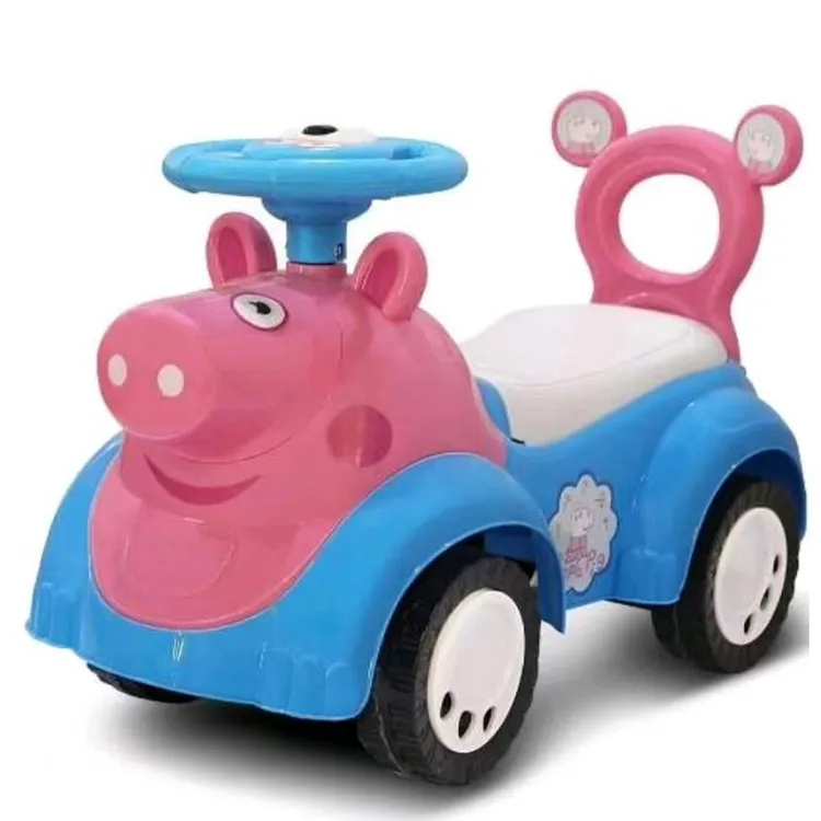 鹰豪儿童平衡车1-3岁宝宝学步车婴幼儿无脚踏滑步小孩四轮滑行