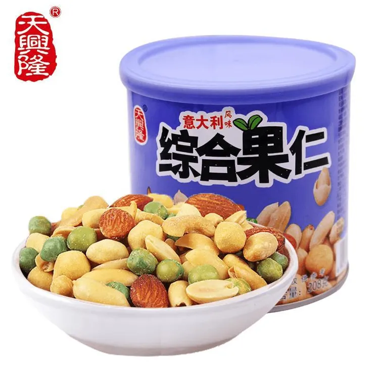 天兴隆综合果仁*罐混合每日坚果意大利风味休闲什锦果仁