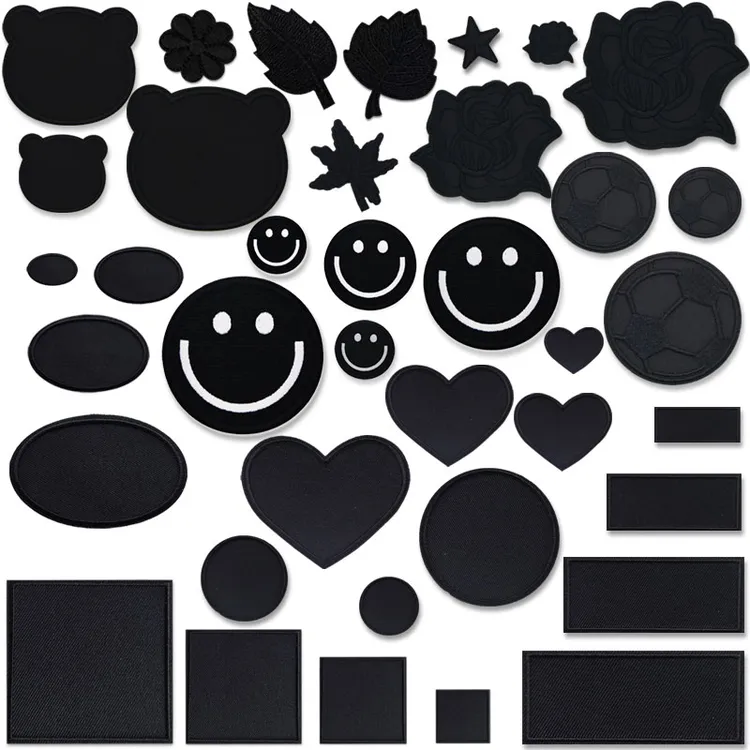 补丁贴自粘免缝补衣服贴破洞修复背包无痕刺绣布贴修补粘贴强力