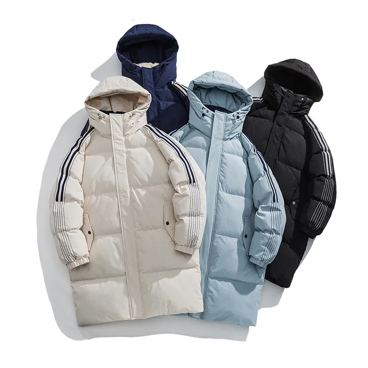 2024新款棉大衣男士冬季胖子棉服外套大码男装加厚保暖中长款棉衣