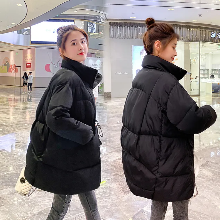 孕妇棉服中长款韩版宽松小个子风棉袄面包服时尚大码棉衣外套潮
