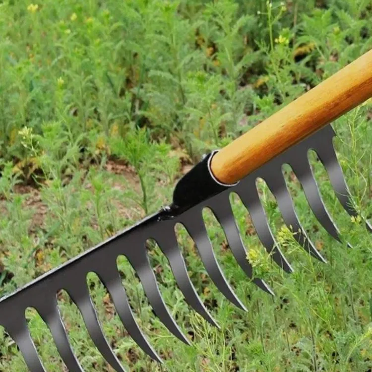【螺旋钉耙】多齿钉耙耙子农具农用翻土松土工具搂草人工除草神器