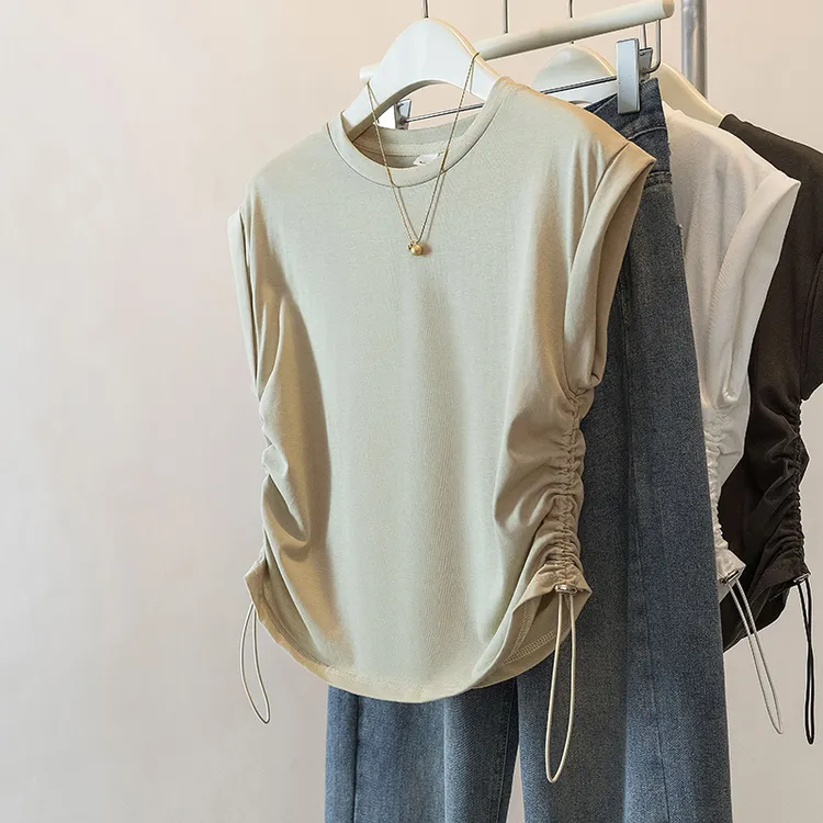 yoewshean/羽媗微胖mm大码女装夏季短袖t恤女装超短袖舒适百搭