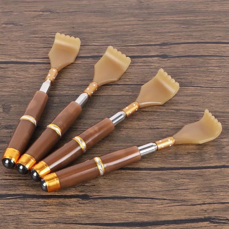 痒痒挠抓背挠痒神器纯手工可爱可伸缩精品挠背部耙子家用挠痒器