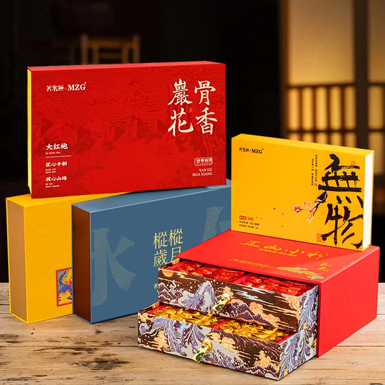 【百万补贴】武夷山茶叶大红袍肉桂水仙乌金骏眉正山小种红茶
