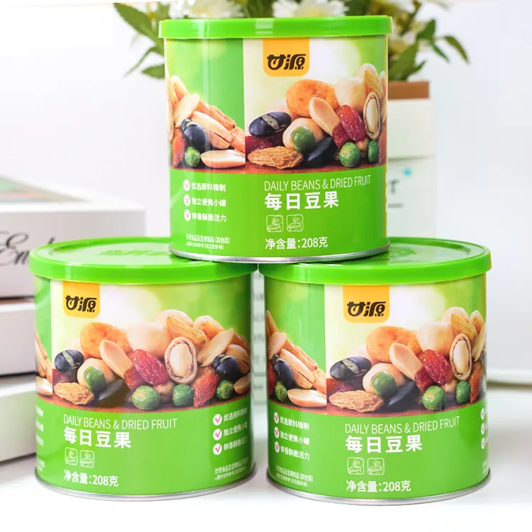 甘源每日豆果混合坚果仁果干休闲小吃办公室宿舍追剧炒货好吃零食