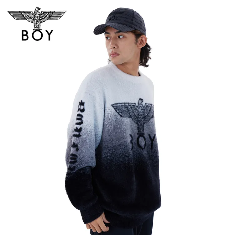 【冬日暖阳】BOY LONDON中性款时尚潮流百搭通勤毛衫N60002