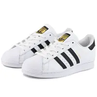 adidas阿迪达斯三叶草男女金标贝壳头板鞋流光风运动小白鞋EG4958