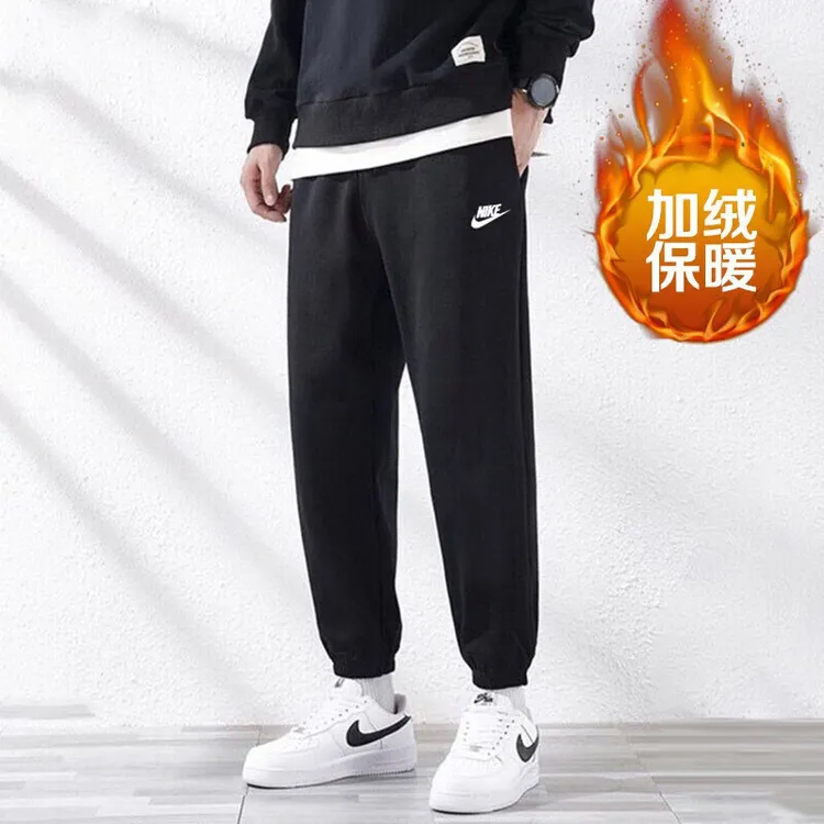 NIKE耐克2025新款男装运动长裤加绒休闲卫裤束脚运动裤BV2738-010