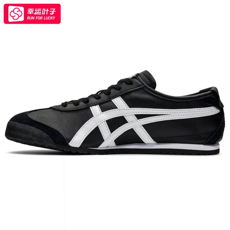 【鬼塚虎】鬼塚虎男女新款运动休闲鞋低帮透气复古鞋  1183C102-001