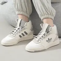 阿迪达斯三叶草冬季新款女鞋DROP STEP XL运动休闲中帮板鞋IF2694