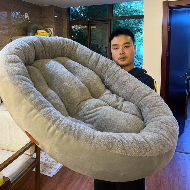 冬季保暖加厚小中大型犬保暖窝窝宠物用品猫窝深蹲睡眠保暖窝加厚