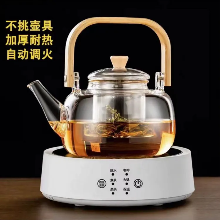 电陶炉小型家用烧水煮茶器煮茶炉保温蒸煮办公会友蒸茶煮茶