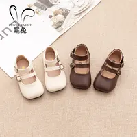 幂兔罗马鞋2025春秋季新款软底学步鞋儿童洋气时尚春季防滑小女孩