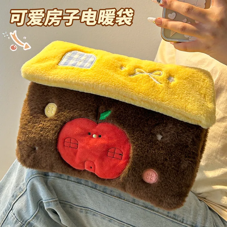 苹果圣诞节情侣礼物冬天女生暖手热水袋实用型电暖宝新款送女朋友