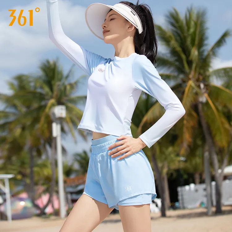 361°泳衣2025夏新款洋气高级感分体大码专业漂亮显瘦遮肚子游泳衣