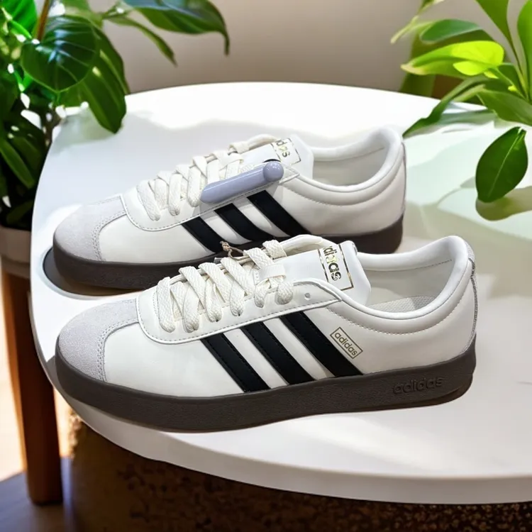 Adidas阿迪达斯经典低帮T头板鞋时尚复古运动休闲鞋德训鞋JI0497