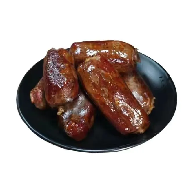 湖北恩施重庆麻辣排骨柴火烟熏香肠四川特产手工腊肠美味佳肴正宗