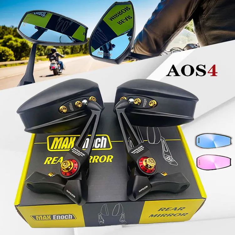 AOS4后视镜小牛雅迪九号爱玛极核9号电动车摩托车反光镜祖国版