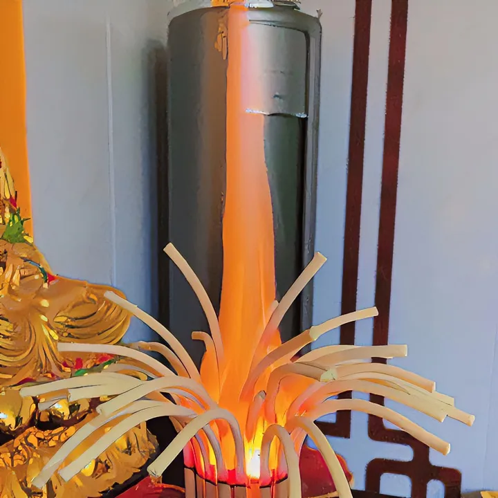 [拍一发五]檀香王大火焰大莲花家用堂口用高香40厘米6.0.5.0粗