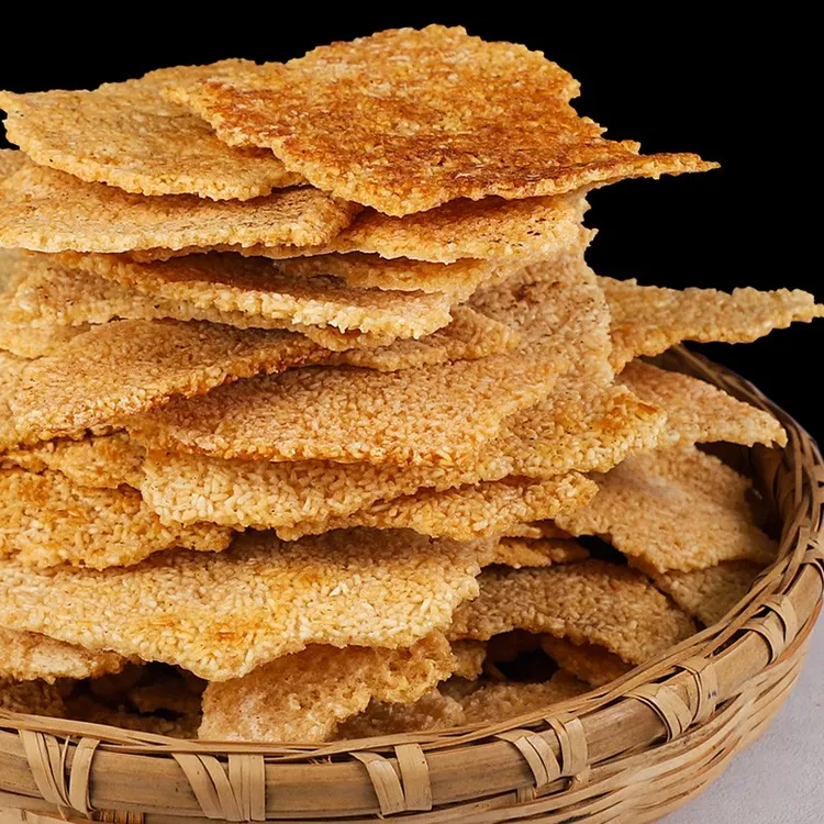 正宗安徽老式农家非油炸锅巴土灶柴火非油炸农家锅巴小零食品食品