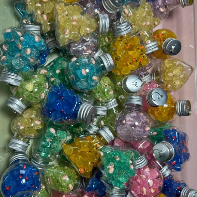 直播装 超迷你透色小小四diy摆件