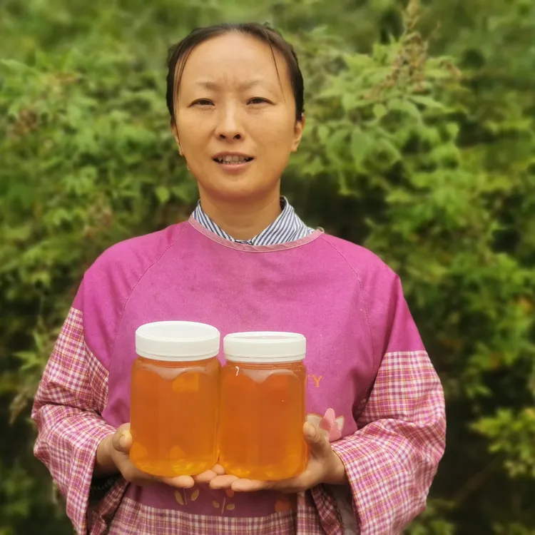【蜂场产地直发】河北阜平深山 野生白荆条 42度+成熟封盖原蜜4斤