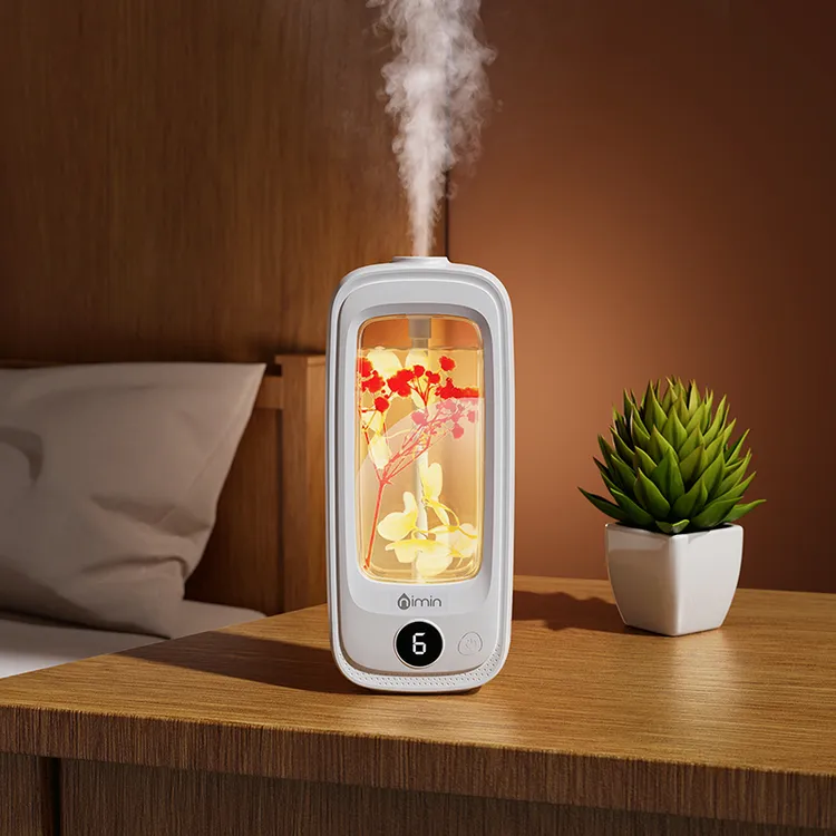 【一机两瓶大容量】永生花香薰机自动喷香机酒店家用香薰持久房间